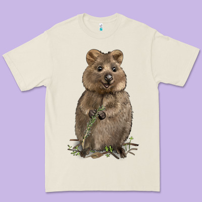 Quokka Premium Tee Designed By Lillyallendesigns