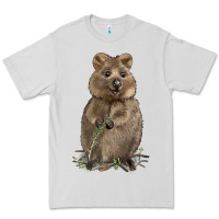 Dove Grey Quokka Premium Tee - LillyAllenDesigns