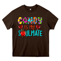 Chocolate Brown candy is my soulmate Heavy Core Tee - AdoDesignShop