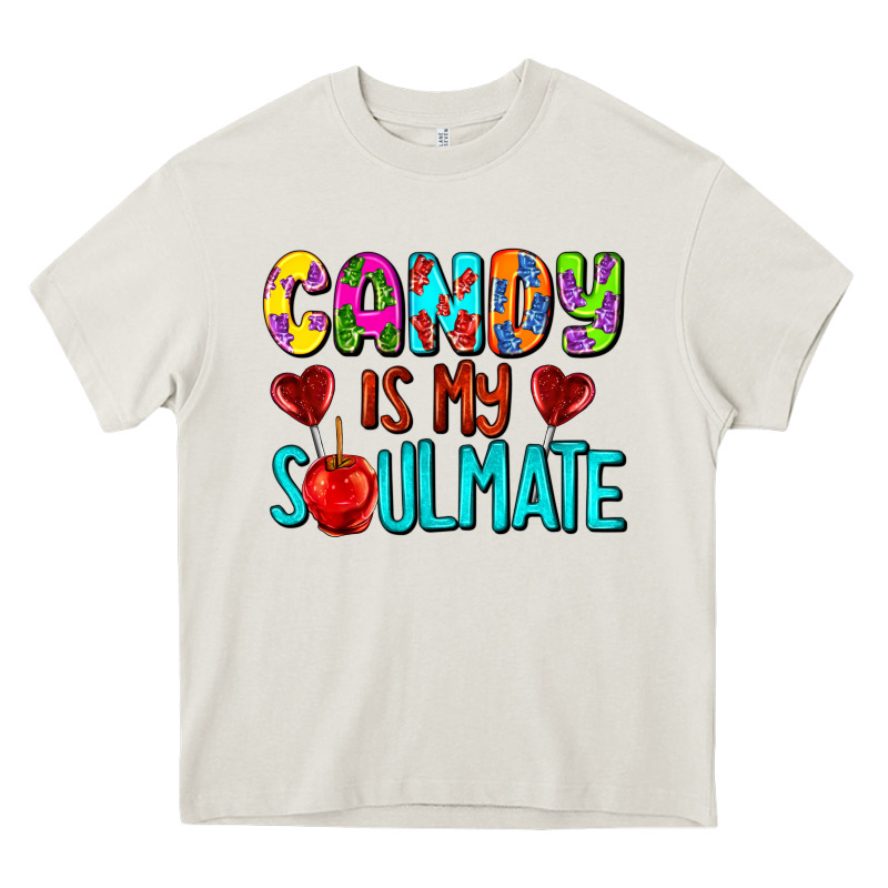 Candy Is My Soulmate Heavy Core Tee by AdoDesignShop | Teevron