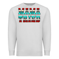 Dove Grey Mama Tried Serape Premium Sweatshirt - CowCowDesign