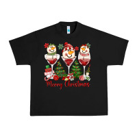 Black merry christmas wine and cocktails Urban Heavy Tee - MaliasSmallBusiness