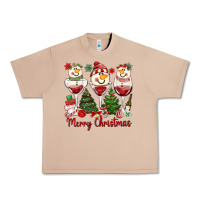 Burro merry christmas wine and cocktails Urban Heavy Tee - MaliasSmallBusiness