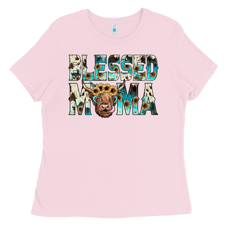 Blessed Mama Ladies Tee by JahusDesignShop | Teevron