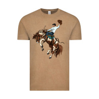 Vintage Coffee american paint horse rodeo cowboy Vintage Tee - MaliasSmallBusiness