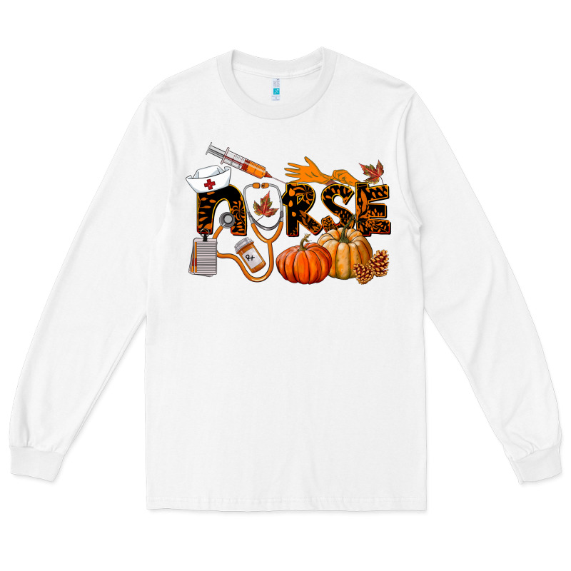 Fall Nurse Long Sleeve Tee by LillyAllenDesigns | Teevron