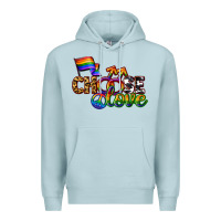 Blue Mist Western choose love Premium Hoodie - CowGirlArtShop