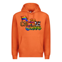 Carrot Western choose love Premium Hoodie - CowGirlArtShop