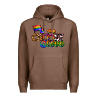 Chestnut Western choose love Premium Hoodie - CowGirlArtShop