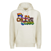 Oatmeal Heather Western choose love Premium Hoodie - CowGirlArtShop