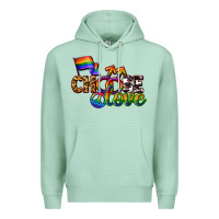Western Choose Love Premium Hoodie | Teevron