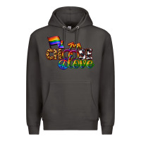 Smoke Western choose love Premium Hoodie - CowGirlArtShop