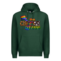 Sports Green Western choose love Premium Hoodie - CowGirlArtShop