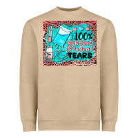 Mushroom 100 nursing student tears mousepad Heavyweight Sweatshirt - BarkalooDesign