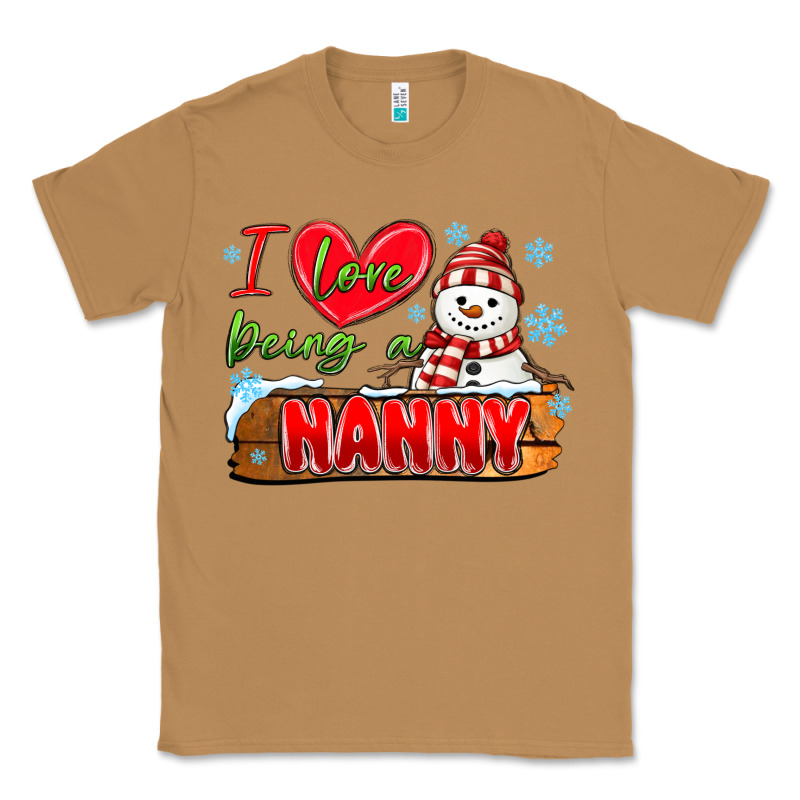 I Love Being A Nanny Classic Tee by MaliasSmallBusiness | Teevron