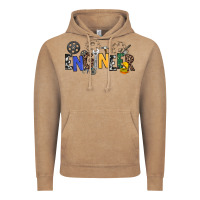 Vintage Coffee engineer Vintage Hoodie - NancyCooperArtShop