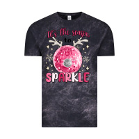 Cloud Black it's the season to sparkle Vintage Tee - MaliasSmallBusiness