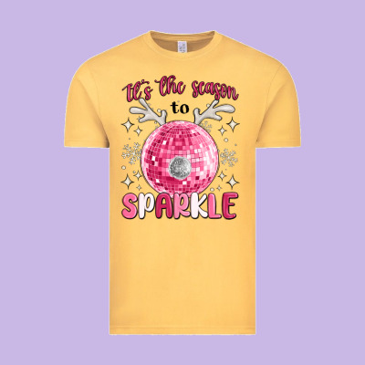 It's The Season To Sparkle Vintage Tee Designed By Maliassmallbusiness