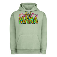 Pigment Oil Green Girl Mama Urban Hoodie - CowhideDigitalArt