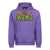 Tulip Girl Mama Urban Hoodie - CowhideDigitalArt