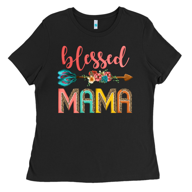 Blessed Mama Ladies Tee by JahusDesignShop | Teevron