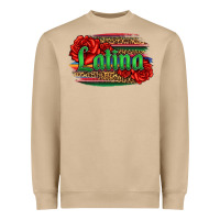 Mushroom latina with serape and roses Heavyweight Sweatshirt - Jasminsmagicworld