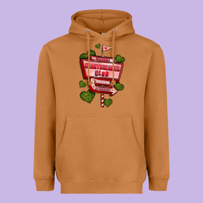 Heartbreaker Club Olivia Heavyweight Hoodie Designed By Oliviacreatesart