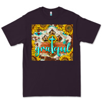 Plum grateful cross Premium Tee - BarkalooDesign