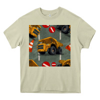 Mossy dump truck seamles pattern Heavy Core Tee - BundleAndBundleShop