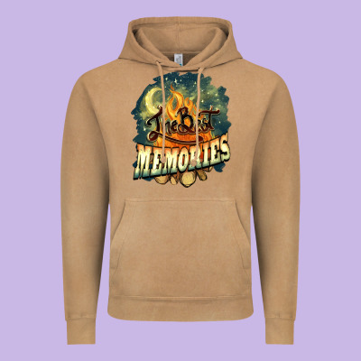 Camping The Best Memories Vintage Hoodie Designed By Nancycooperartshop