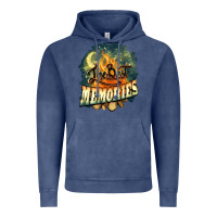 Vintage Denim camping the best memories Vintage Hoodie - NancyCooperArtShop