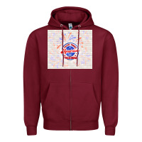 Burgundy America and freedom Zipper Hoodie - TumblerDesignByShophia