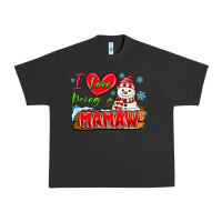 Pigment Black i love being a mamaw Urban Heavy Tee - MaliasSmallBusiness
