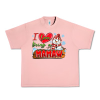 Salmon i love being a mamaw Urban Heavy Tee - MaliasSmallBusiness