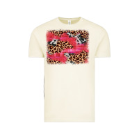 Vintage Arctic valentine's day cowhide leopard background Vintage Tee - JahusDesignShop
