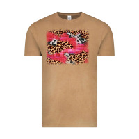 Vintage Camel valentine's day cowhide leopard background Vintage Tee - JahusDesignShop