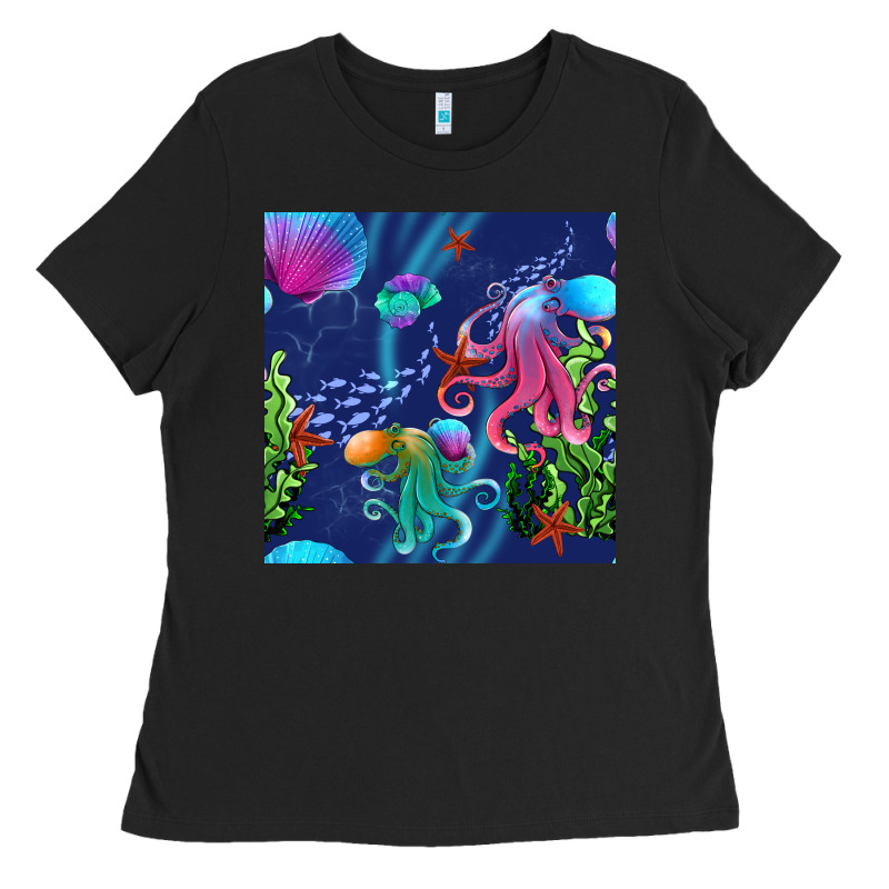Undersea Ladies Tee by BundleAndBundleShop | Teevron