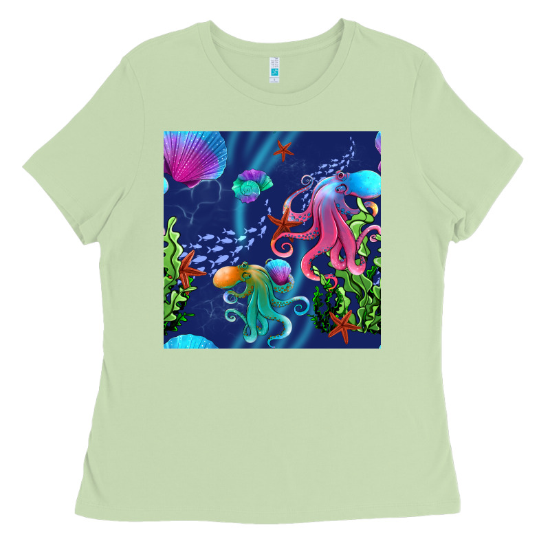 Undersea Ladies Tee by BundleAndBundleShop | Teevron