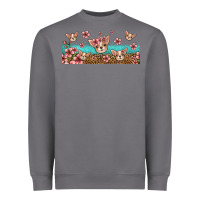 Storm floral chihuahua dogs Heavyweight Sweatshirt - Jasminsmagicworld