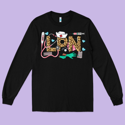 Lpn Certified Nursing Assistant Long Sleeve Tee Designed By Lillyallendesigns