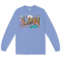 Colony Blue LPN Certified Nursing Assistant Long Sleeve Tee - LillyAllenDesigns