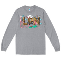 Heather Grey LPN Certified Nursing Assistant Long Sleeve Tee - LillyAllenDesigns