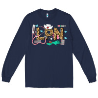 Navy LPN Certified Nursing Assistant Long Sleeve Tee - LillyAllenDesigns