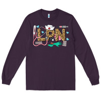 Plum LPN Certified Nursing Assistant Long Sleeve Tee - LillyAllenDesigns