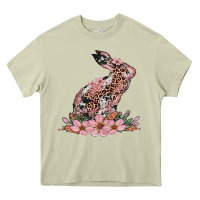 Mossy bunny with blossom flower Heavy Core Tee - Artiststas