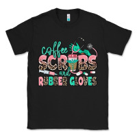 Black coffee scrubs and rubber gloves Classic Tee - MaliasSmallBusiness