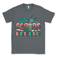 Charcoal Heather coffee scrubs and rubber gloves Classic Tee - MaliasSmallBusiness
