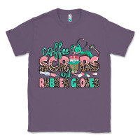 Lavender coffee scrubs and rubber gloves Classic Tee - MaliasSmallBusiness