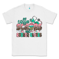 White coffee scrubs and rubber gloves Classic Tee - MaliasSmallBusiness
