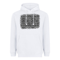 White grey leopard background Heavyweight Hoodie - OliviaCreatesArt